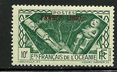 French Polynesia # 133, Mint Hinge