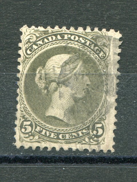 Canada #26iv  Used  F-VF  - Lakeshore Philatelics