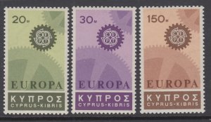 Cyprus 297-299 Europa MNH VF