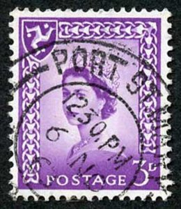 IOM SG2a 3d Deep Lilac on Chalky Paper Fine used cat from 6.50 pounds