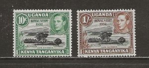 Kenya, Uganda, Tanzania Scott catalog # 98-99 Unused Hinged See Desc