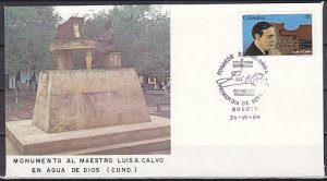 Colombia, Scott cat. 934. Composer L. Calvo. First day cover. ^