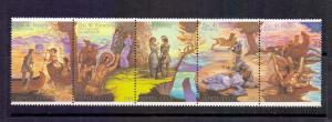 Russia 1989 MNH James Cooper (2nd set) se-tenant complete