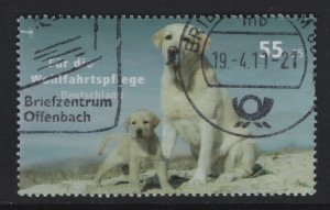 Germany  #B994  used  2007  adult and juvenile animals 55c dogs