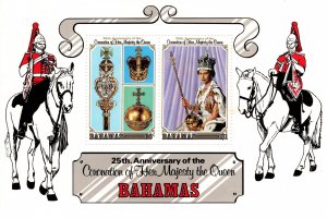 Bahamas 1978 25th Anniv. Of Coronation, Miniature Sheet [Mint]