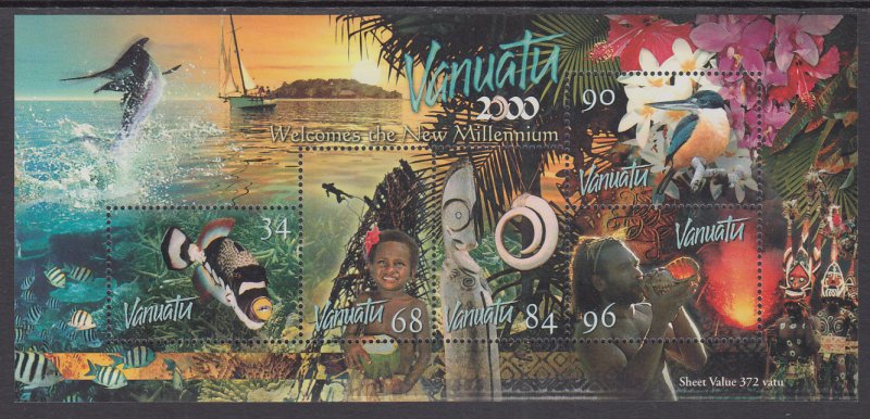 Vanuatu 757 Souvenir Sheet MNH VF