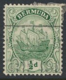 Bermuda  SG 77a SC# 82 Used Green   see details and scan