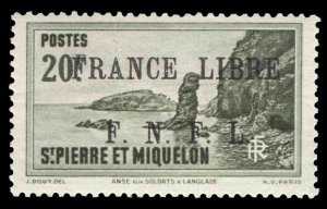 MOMEN: FRENCH ST PIERRE SC #248A MINT OG H SIGNED DIENA LOT #65945