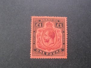 Bermuda 1910 Sc 54 MH