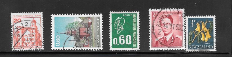 Worldwide (my945) Used Mixture 10 Cent Lot