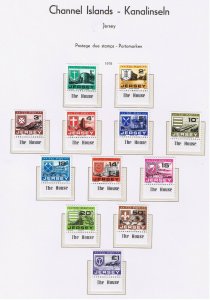 Jersey #J1-J46  MNH OG   Postage Due Complete