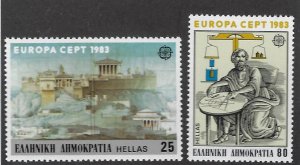 Greece SC#1459-1460 MNH F-VF...Enjoy!