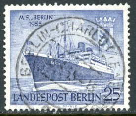 Germany Berlin 9N114 used ship      (Inv 001715.)