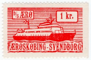 (I.B) Denmark Cinderella : Svendborg Shipping Company - Parcel 1Kr