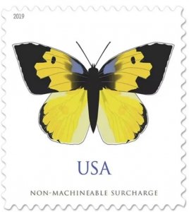 Forever Stamps 2019 California Dogface Butterfly 5 Booklets 100pcs