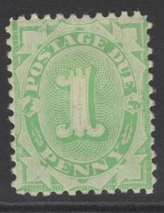 AUSTRALIA SGD35 1902 1d EMERALD-GREEN POSTAGE DUE p11 HEAVY MTD MINT