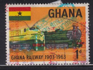 Ghana 156 Ghana Railway 1963