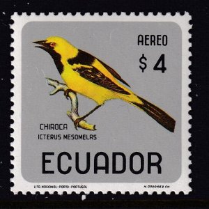 Ecuador C447 Bird MNH VF