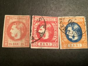 Romania. 36, 40, 41 Used F/VF FREE shipping