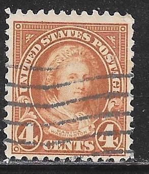 USA 556: 4c Martha Washington, used, F-VF