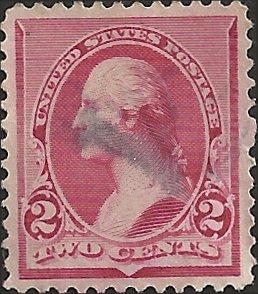 # 220 USED CARMINE GEORGE WASHINGTON