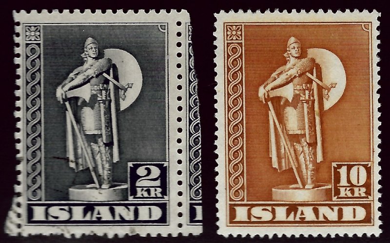 Vibrant Iceland  #229-231 F-VF Used & Unused...Fill a great bargain spot!...