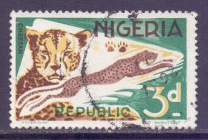 Nigeria Scott 260 - SG223, 1969 Printer's Name 3d used