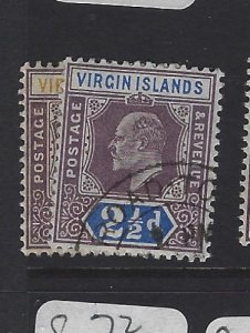 British Virgin Islands SG 56-7 VFU (4gxc) 