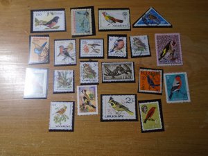 Birds  #  34  used / MNH