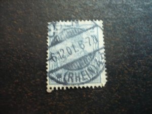 Stamps - Germany - Scott# 52 - Used Part Set of 1 Stamp