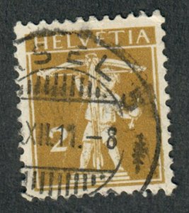 Switzerland #149 used single