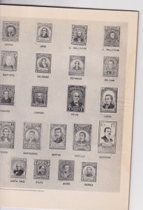 WHO'S WHO in the POSTAGE STAMPS  seven volumes LATIN AMERICA