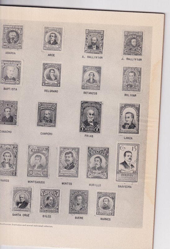 WHO'S WHO in the POSTAGE STAMPS  seven volumes LATIN AMERICA