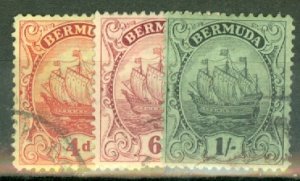 IY: Bermuda 81-93, 83a,b, 87a used CV $129; scan shows only a few