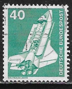 Germany 1174: 40pf Space Shuttle, used, VF