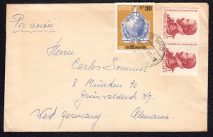 Chile 1973 Nice Multiple Franking Cover