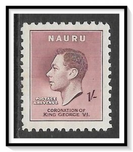 Nauru #38 Coronation Issue NG