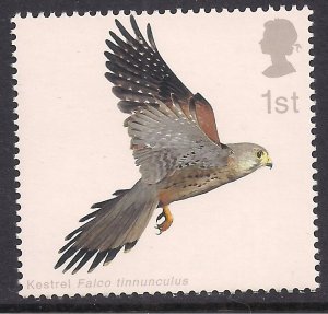 GB 2003 QE2 1st Birds of Prey ' Kestrel ' Umm SG 2333 ( 1014 )