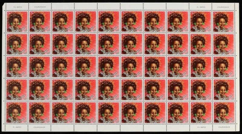 PAPUA NEW GUINEA 1977 Headdresses set sheets. MNH **. SG cat £150+. FV K265.  