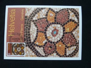art mosaic maximum card Switzerland 1981