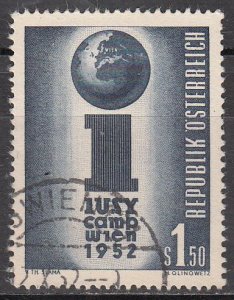 austria  scott no 581  used