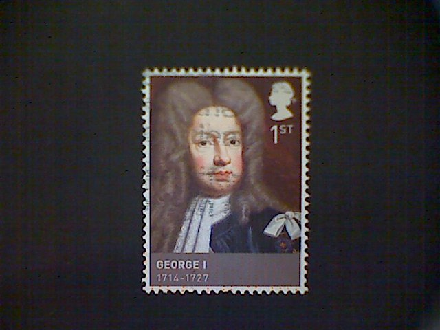 Great Britain, Scott #2940, used(o), 2011, King George I, 1st, multicolored