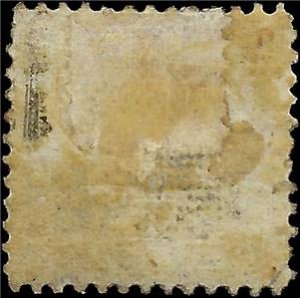 VEGAS - 1869 USA Sc# 115 - Used - Centering! - Lt Thin Just Below Hinge - EO19