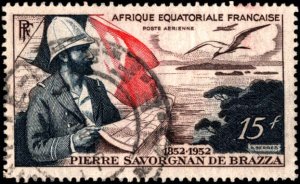 French Equatorial Africa #C35, Complete Set, 1951, Used