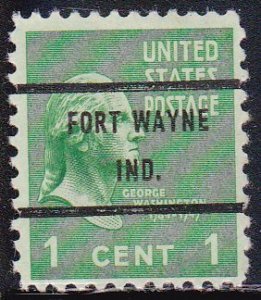 Precancel - Fort Wayne, IN PSS 804-71 - Bureau Issue