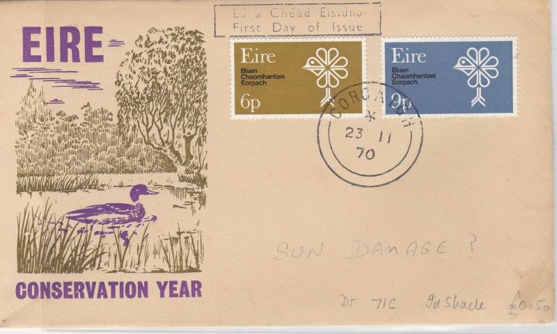 Ireland 1970 Postal History Stamps Cover Ref: R7696
