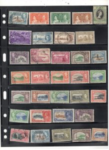 TRINIDAD & TOBAGO COLLECTION ON STOCK SHEET MINT/USED