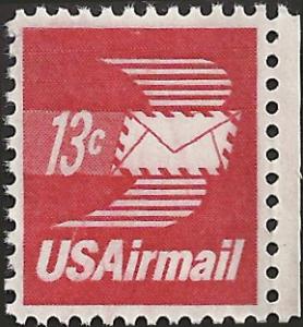 # C79 MINT NEVER HINGED WINGED LETTER