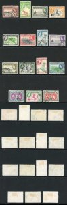 Nyasaland SG173/87 1953-54 QEII Set of 15 Used