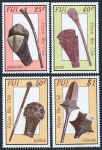 Fiji 560-563,MNH.Michel 548-551. Ancient War Clubs,1986.Gatawaka,Siriti,Bulibuli